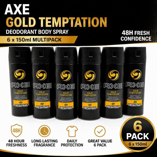 Axe gold temptation - temptation, deodorant