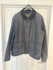 Men's Barbour Blue Wax XXL. Allund Jacket. Good Condition.