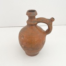 Antique Glazed Terracotta Jug