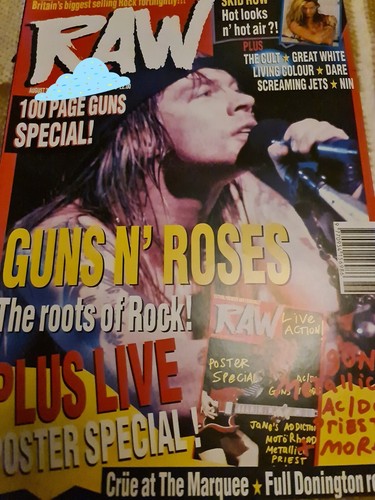 Vintage axl rose guns - axl, roses