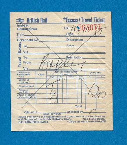 British rail excess - british,
