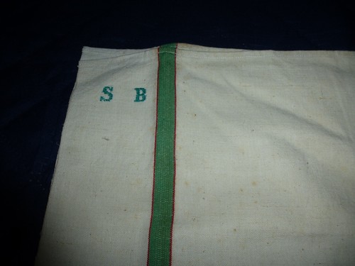Vintage french green striped - vintage,