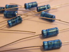 10 Pcs Axial Electrolytic Capacitor Philips 1uF 63v UK STOCK A63-1u0 6g EF13