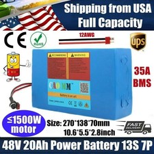 48V 20Ah Lithium ebike Battery