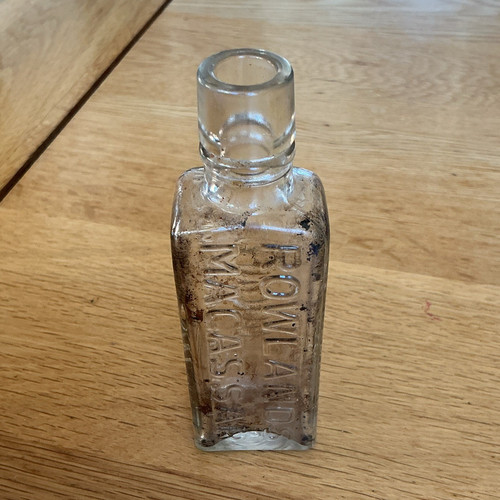 Vintage clear embossed glass - vintage,