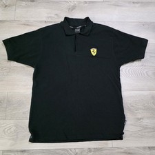 Vtg Ferrari Men's L Black