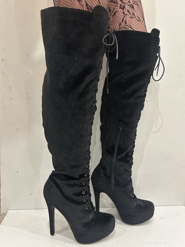 Just fab sexy black velvet - fab,