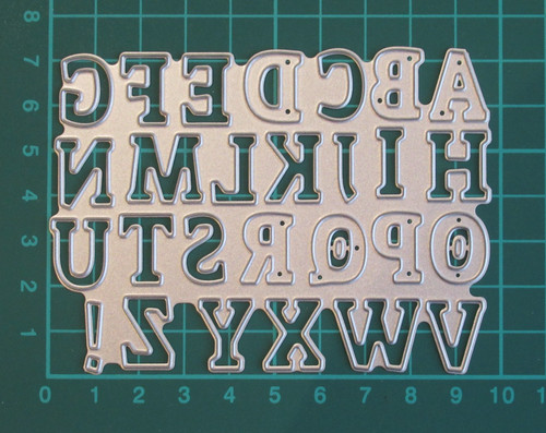 Alphabet abc metal - abc,