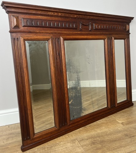 Mirror antique french oak - antique,