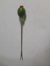 Vintage Glass Olive Pick