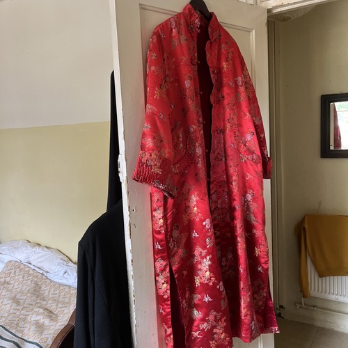 Lovely chinese satin gown - satin,