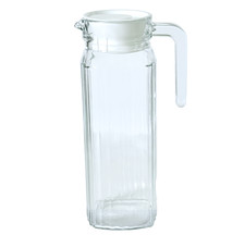 Slim Glass Fridge Jug 1L Door