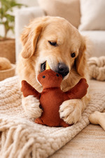 Large Plush Dog Toy 10.63”