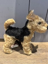 Steiff Terri the Welsh terrier - mohair soft toy  puppy dog  033735