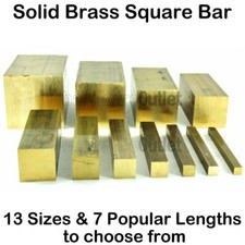 *SGS Solid BRASS SQUARE BAR