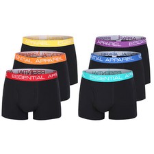 Mens 6 Pack Boxer Shorts