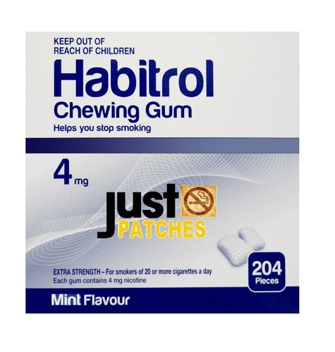 Habitrol nicotine gum 4mg mint - habitrol,