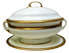 Tiffany GOLD Minton DISH  pattern G329  Art Deco 1937 superb  Z