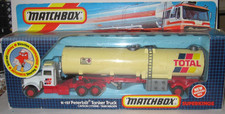 MATCHBOX SUPERKINGS K-127 PETERBILT TANKER TRUCK 'TOTAL' - MINT / PERFECT MIB