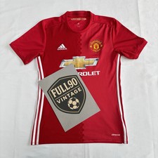 Manchester United 2016-17 Home Shirt Adidas Small – Newton Heath Tribute