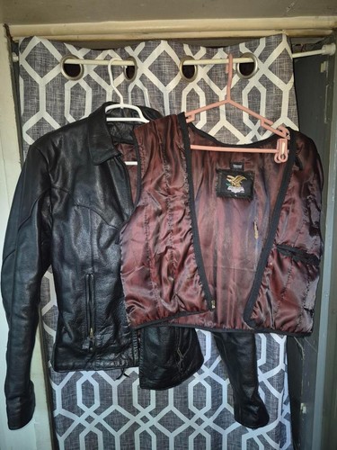 Jasmin leather black jacket - leather,