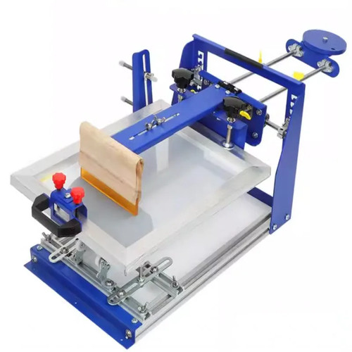 Manual curved screen printing - screen,