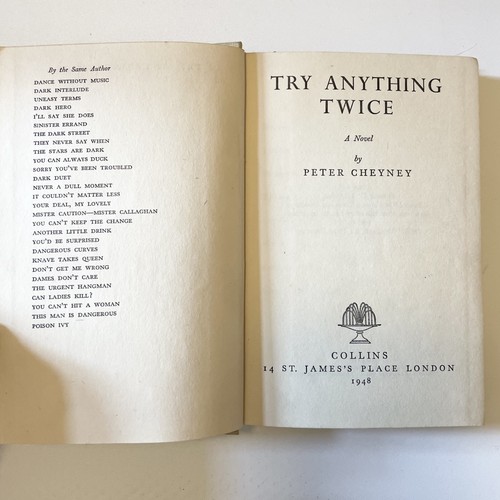 Try anything twice - try,