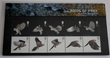 Birds Of Prey Royal Mail Presentation Stamps Mint Condition 343