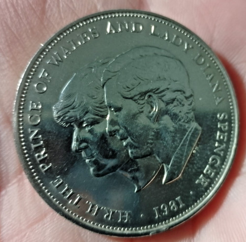 1981 souvenir coin - 1981, of