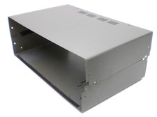 FOR YAESU FRG-7700 COMMUNICATIONS RECEIVER, TOP & BOTTOM CASE COVERS