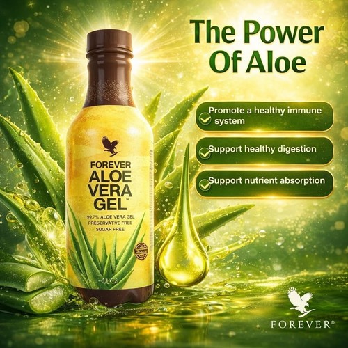 Forever living aloe - living,