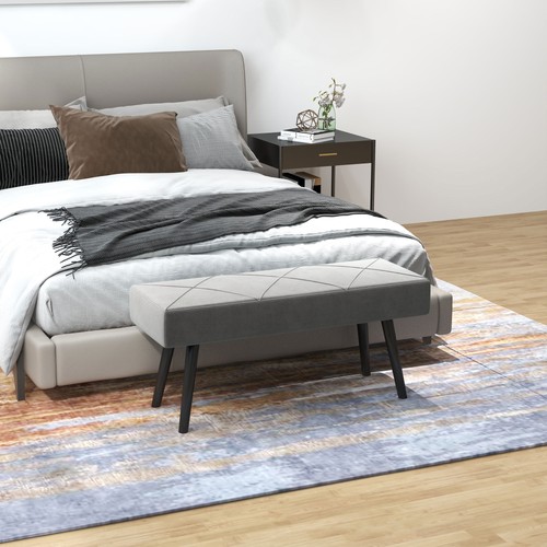 End bed bench - of, x-shape