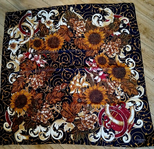 Vintage big scarf - vintage,