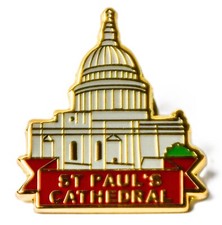 St Pauls Cathedral Pin Badge