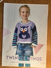 Child’s Owl Motif Jumper Knitting Pattern (Please See Note’s)..