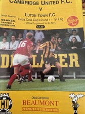 Cambridge United v Luton town
