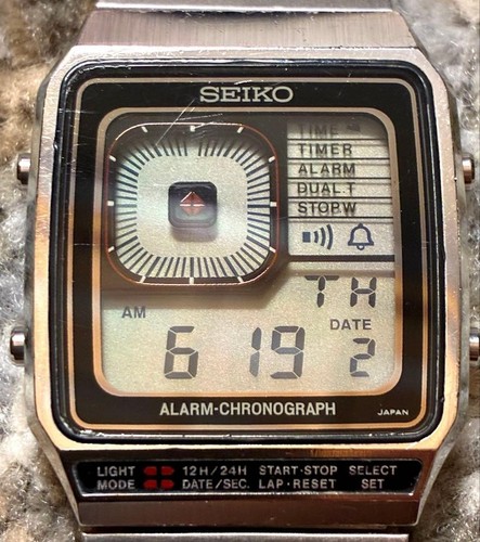 Seiko digiborg g757 4000 - seiko,