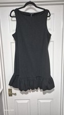 River Island Black Bubble Hem