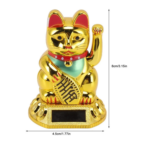 Chinese lucky waving gold - chinese,