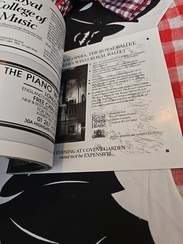 Proms 1988 programme royal - proms,