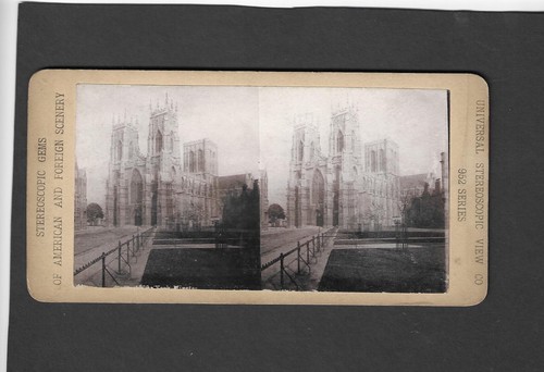 Stereoscope gems card titled - card,