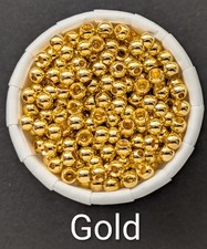 25x Hothead and Metallic Brass Beads 2.8, 3.3, 3.8 mm BUY 4 GET 1 FREE Fly Tying