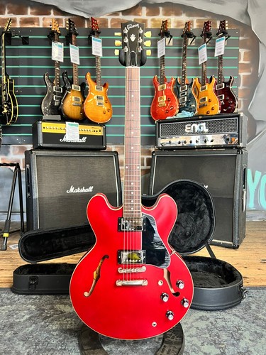 Gibson 335 satin - es-335, cherry