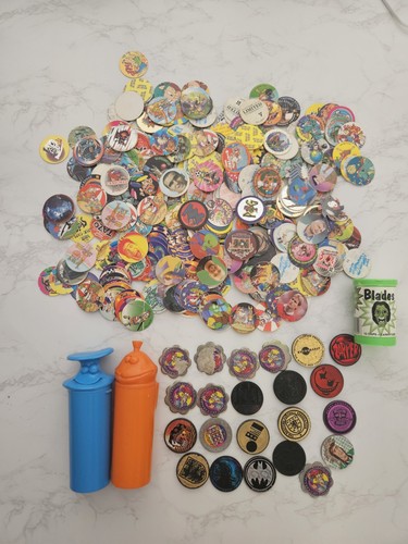 3oo vintage pogs tazo caps - 3oo+,