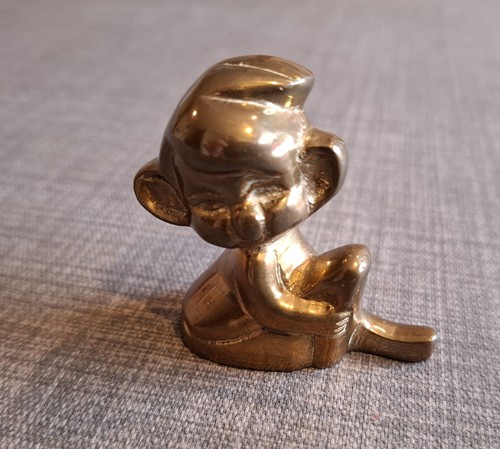 Vintage small brass - vintage, elf