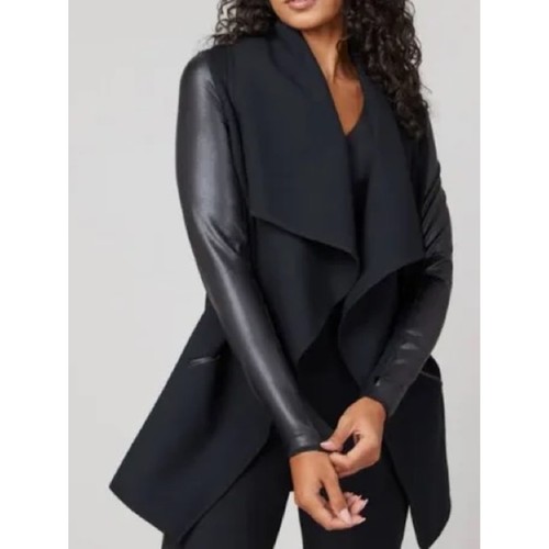Spanx ponte vegan leather - ponte,