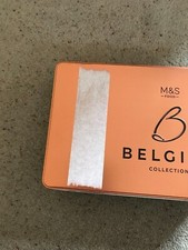 Rectangular Metal Belgian Chocolate Tin. M & S Make.