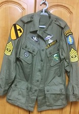 Vietnam War US Army SF ARVN 1st Cavalry First Sergeant Ranger Infantryman Patch 