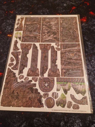 Battle systems alien catacomb - alien,