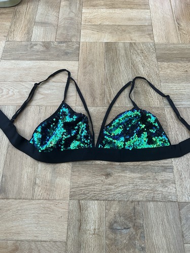 Pretty little thing sequin bra - thing,